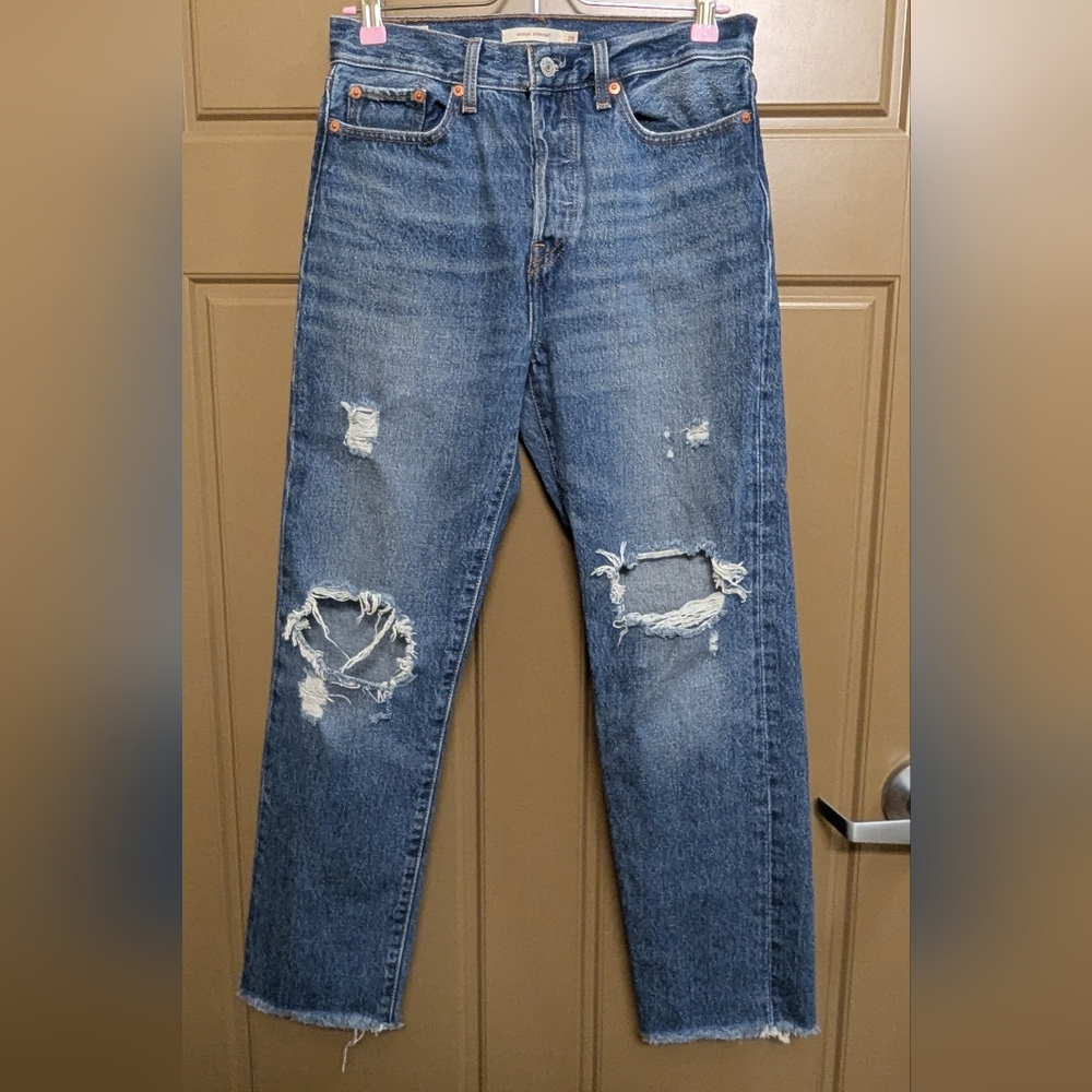 Levis Wedgie Straight Jeans